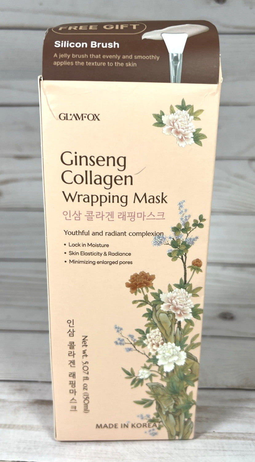 Ginseng Collagen Wrapping Mask with Brush