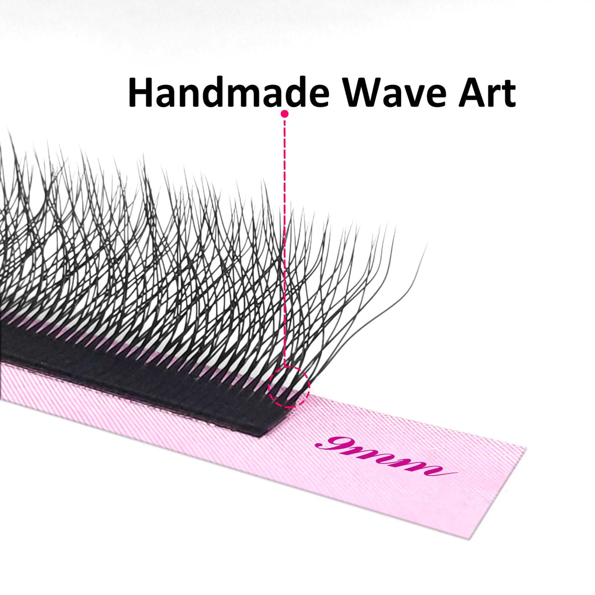Eyelash Extensions Tray C/D Curl 9-15mm Mixed Length 5D-W Premium Silk