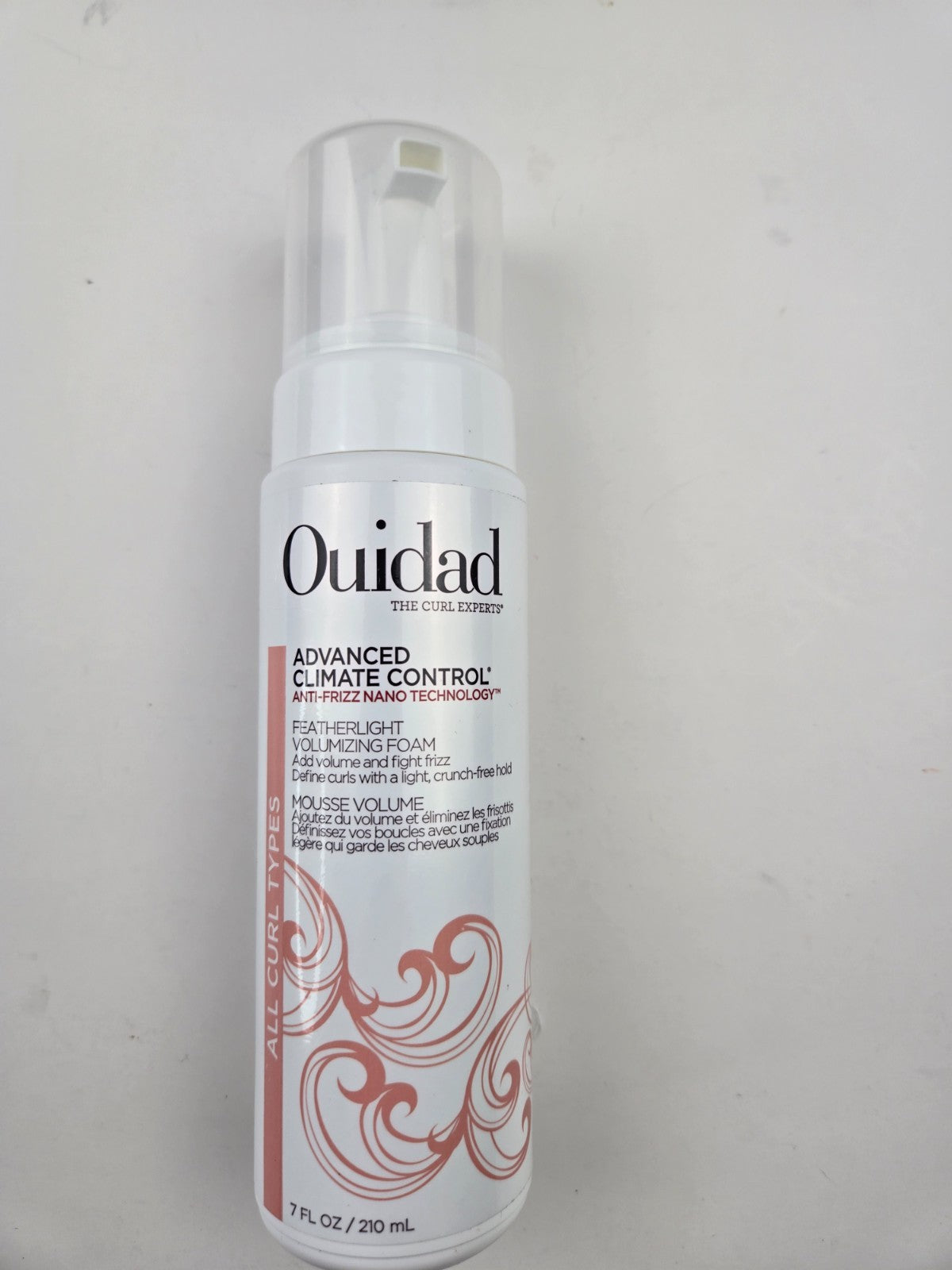 Volumizing Curl Foam for All Hair Types - Lightweight Anti-Frizz Styling Mousse