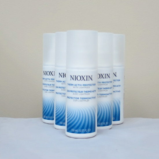 Nioxin Therm Activ Protector with Lightplex Spray 6-Pack - Hair Volume & Shine