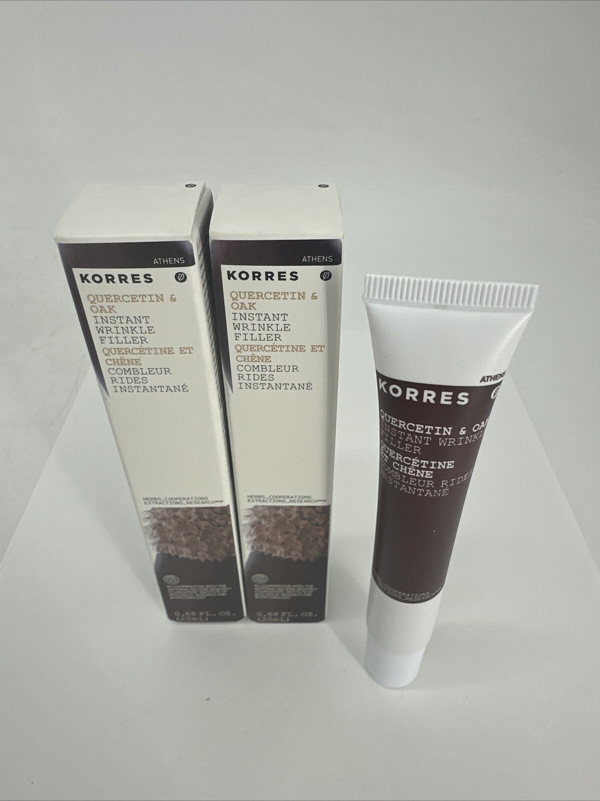 2 Pack Instant Wrinkle Filler - Quercetin & Oak Anti-Aging Serum 0.68 fl oz
