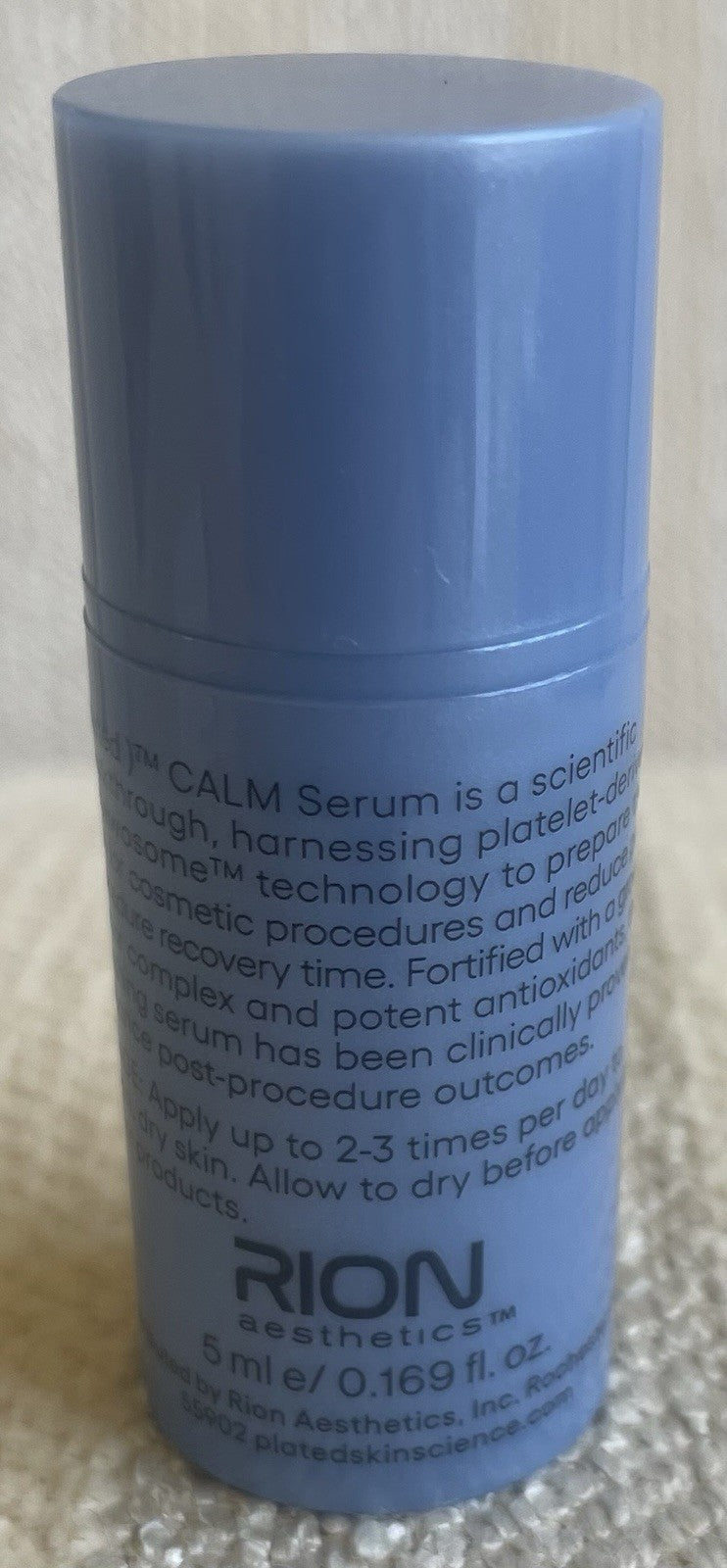 Plated Skin Science Calm Exosomes Serum Sample 5ml for Skin Healing & Recovery