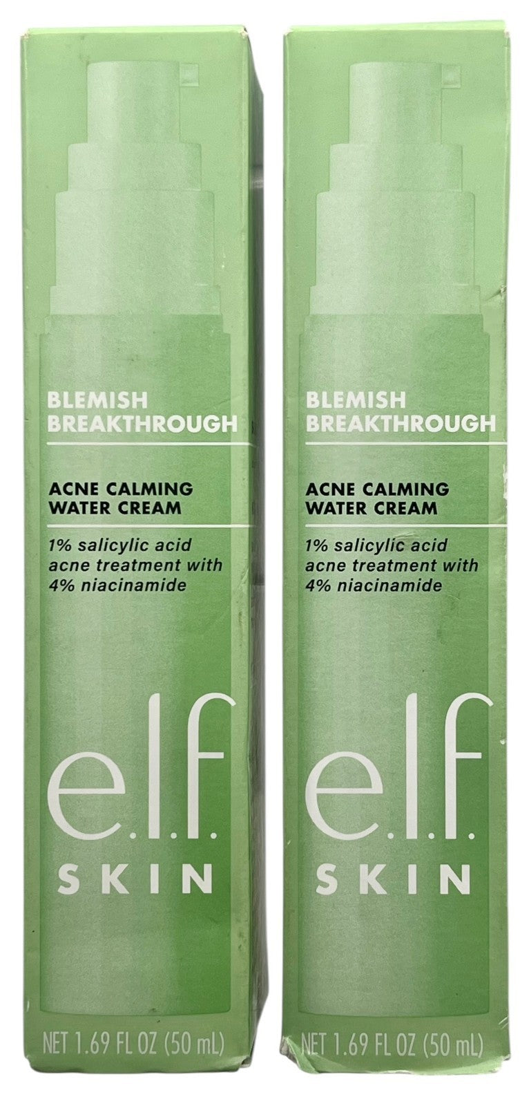 e.l.f. Skin Blemish Breakthrough Water Cream - Acne & Oil Control Moisturizer