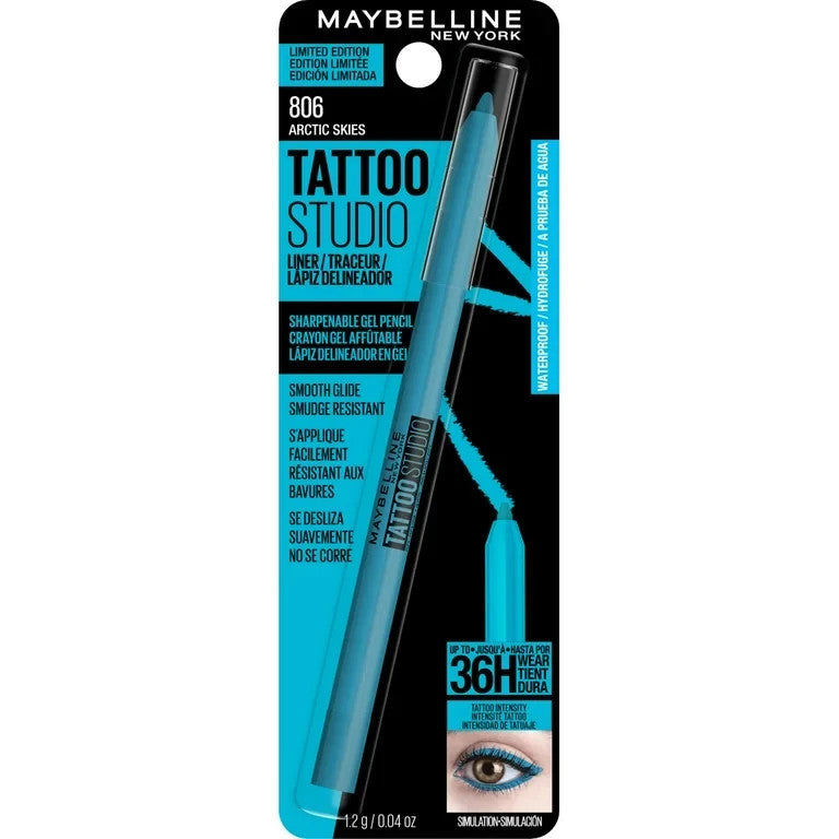 Waterproof Gel Eyeliner Pencil Arctic Skies - Long-Lasting Makeup