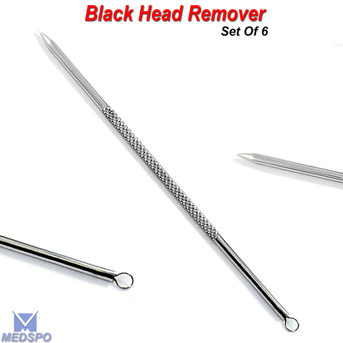 Blackhead Remover Kit - Acne Pimple Blemish Extraction Tools Set