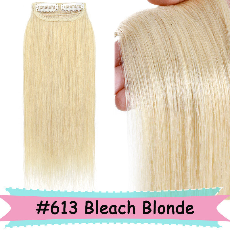 Full Head Clip-In Human Hair Extensions Thick Weft 100g - Multiple Colors & Lengths