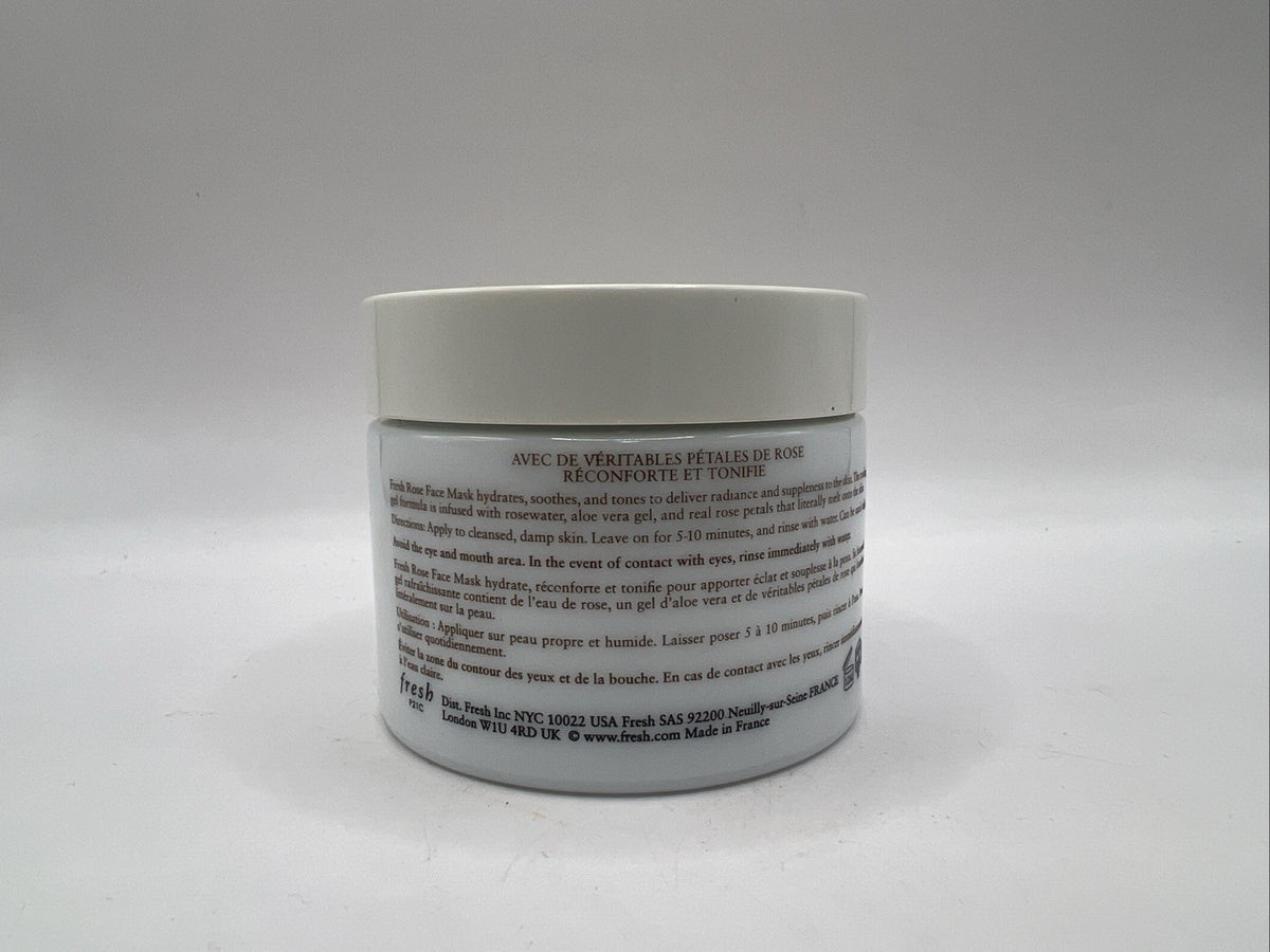 Rose Face Mask with Real Petals & Rosewater – Hydrating Gel 100ml