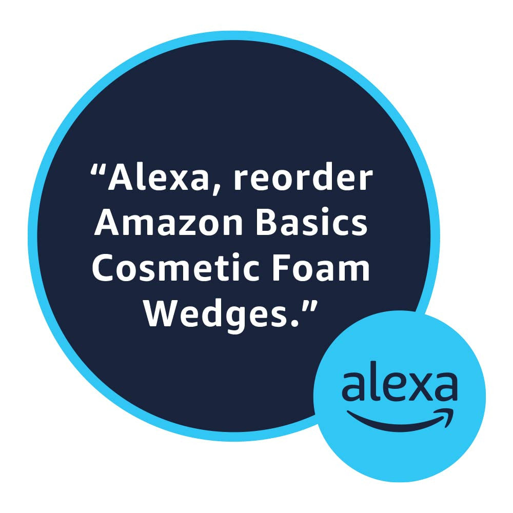 Makeup Sponges 192 Count - Cosmetic Wedges for Foundation Blending