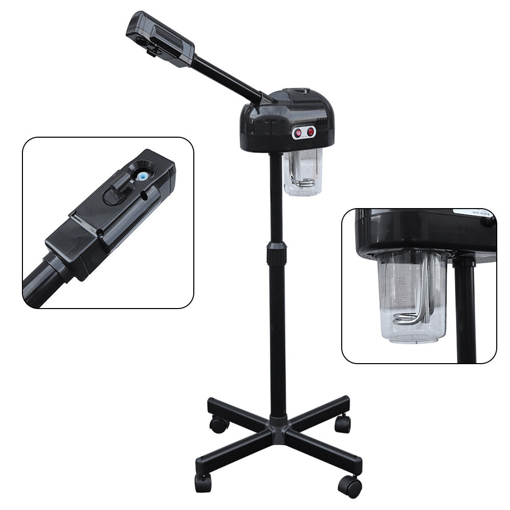 2-in-1 Facial Steamer & Ozone Sprayer - 800W Professional Spa Machine