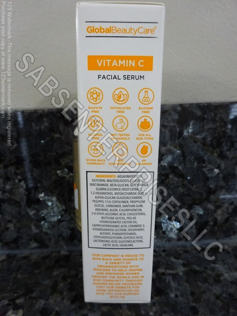 Vitamin C Facial Serum - Nourishing Restore & Softening, 5 Pack 1 FL oz