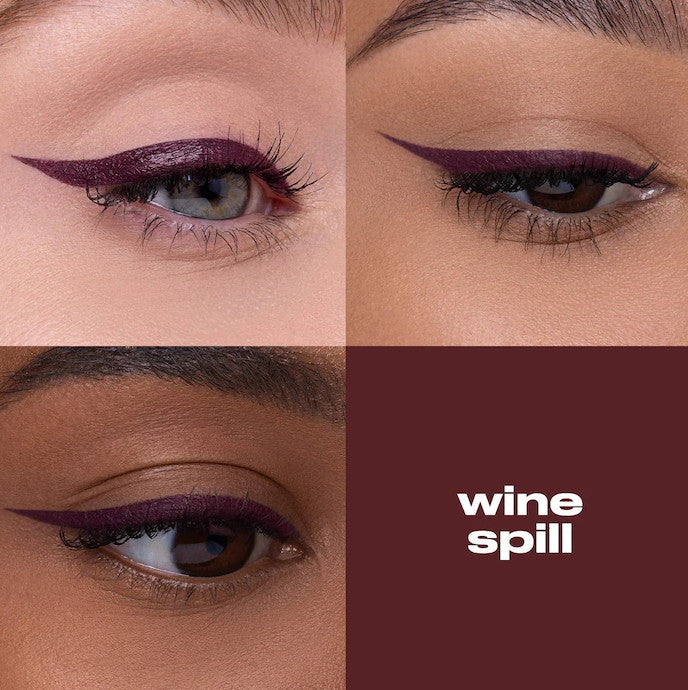 Waterproof Liquid Retractable Eyeliner with Brush - 6 Shades for Precise, Long-Lasting Makeup