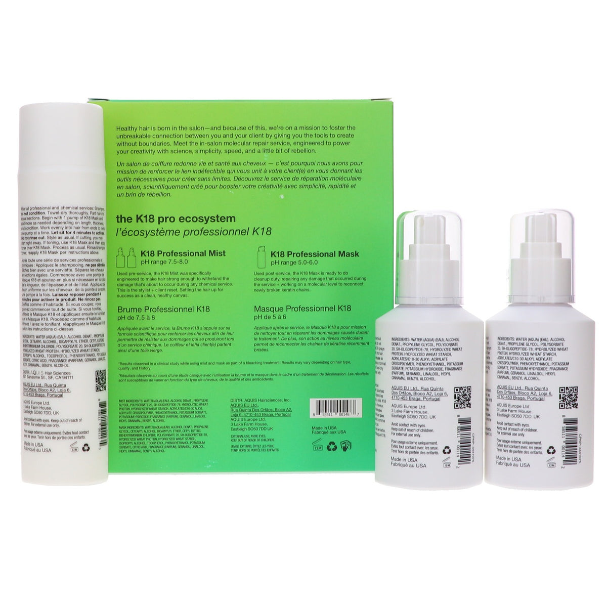 K18 Pro Peptide Hair Treatment Starter Kit - Damage Repair & Strengthening