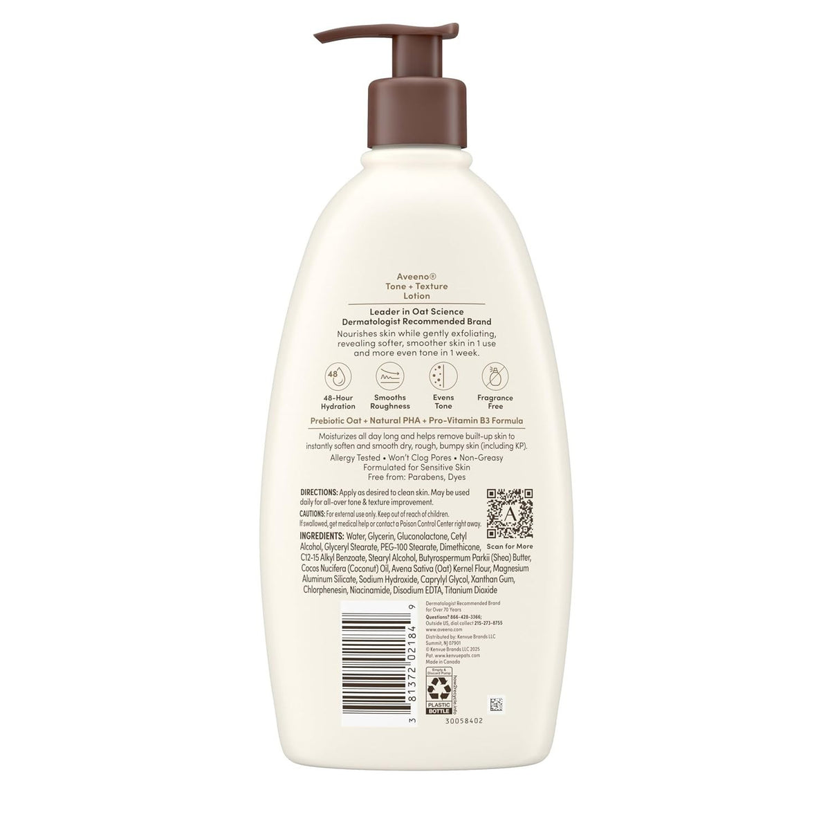 18 fl. oz Tone + Texture Lotion - Hydrating & Smoothing