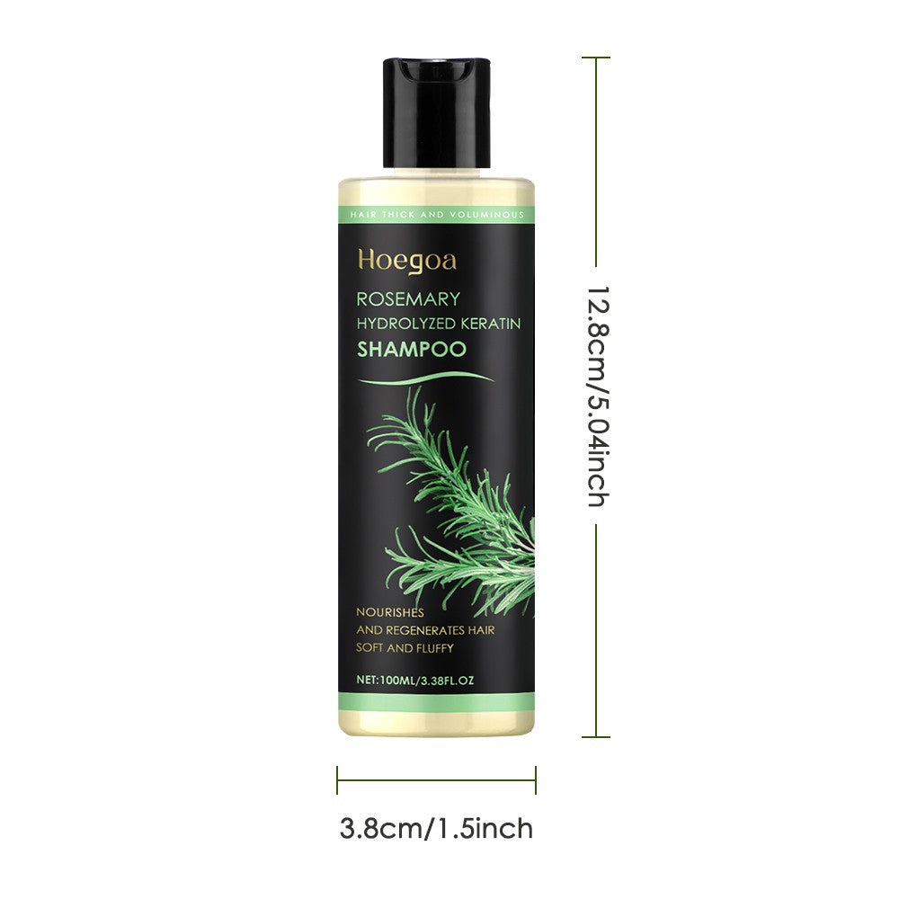 Hair Growth Shampoo with Rosemary & Hydrolyzed Keratin for Damaged Hair – 100ML