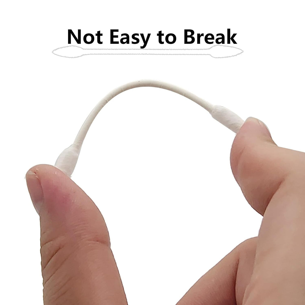 Double-Pointed Cotton Swabs - 500 Pack for Makeup & Precision Cleaning