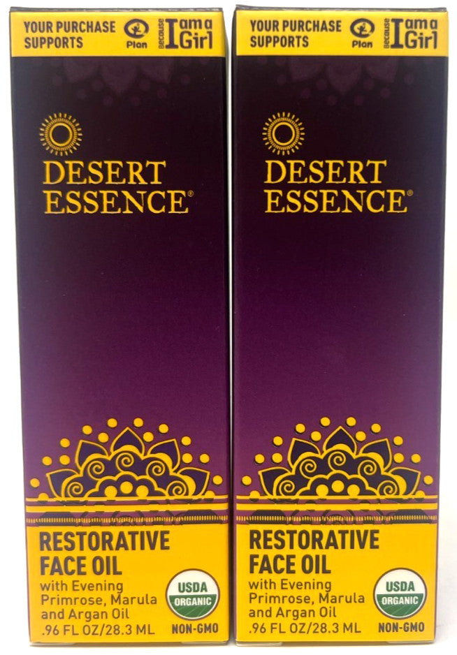Restorative Face Oil Set - 2 Sealed Bottles, 0.96 fl oz Each