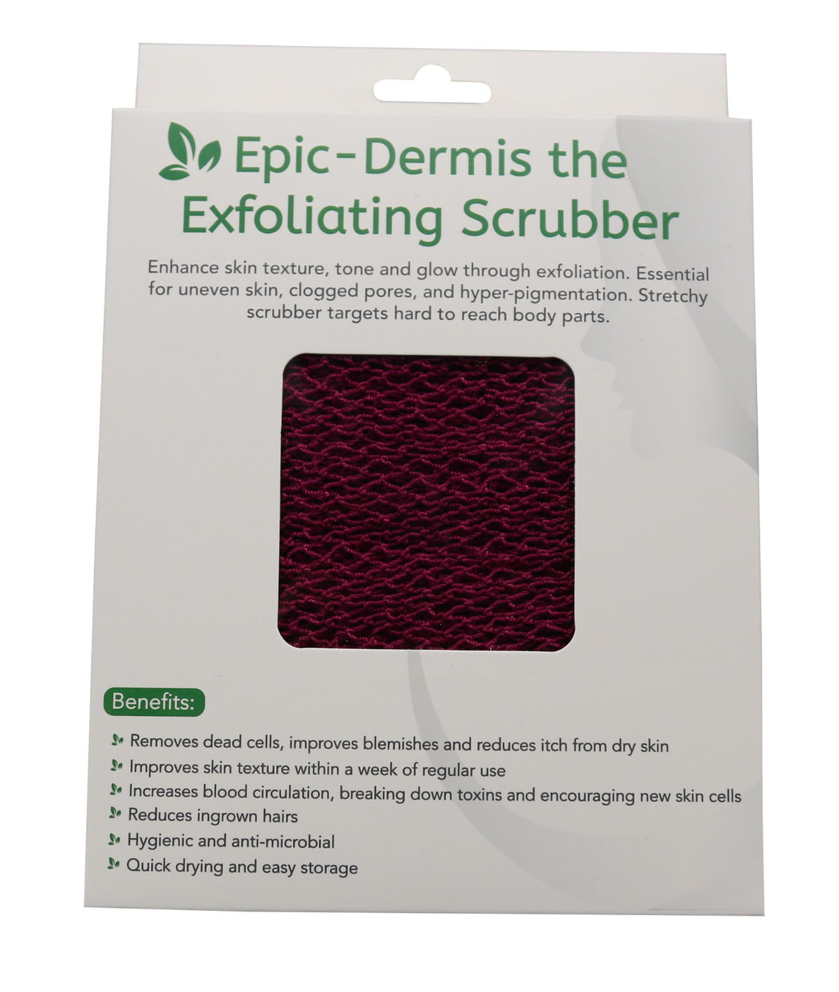 Exfoliating scrubbers in 13 colors, widely used Africa as African