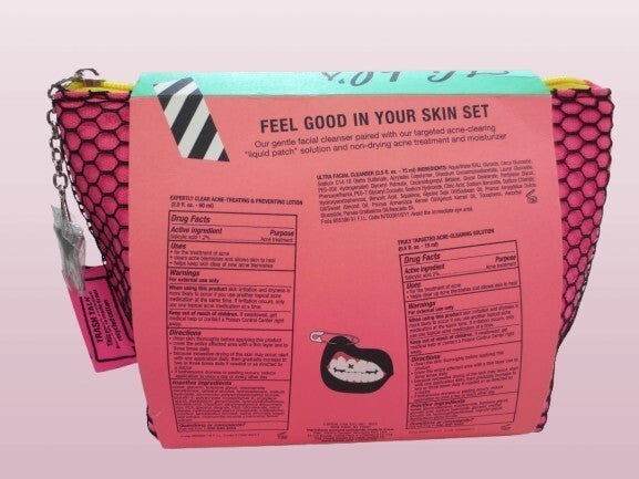 Kiehl's Feel Good Skin Set - Facial Cleanser, Acne Solution & Lotion