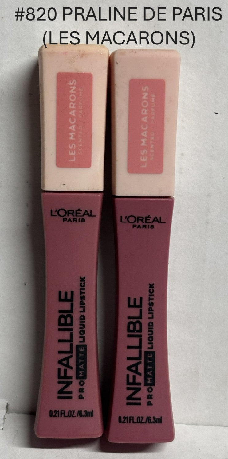 2 Pack Liquid Lipstick Set - Matte Lip Color Shades for All Styles