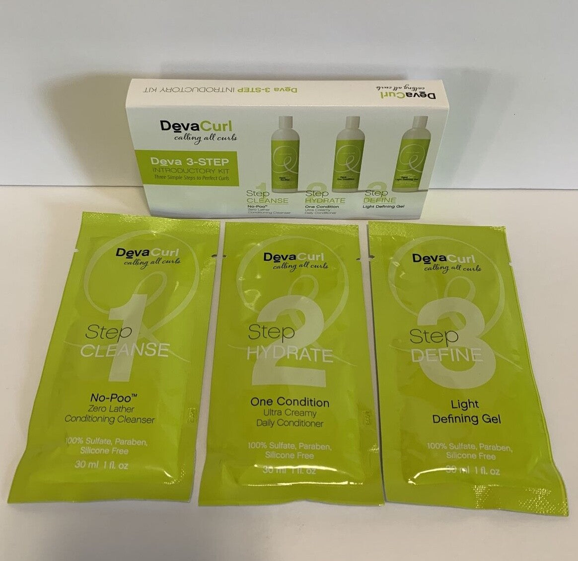 Travel Hair Care Kit - No-Poo Cleansing, Hydrating Conditioner & Light Gel