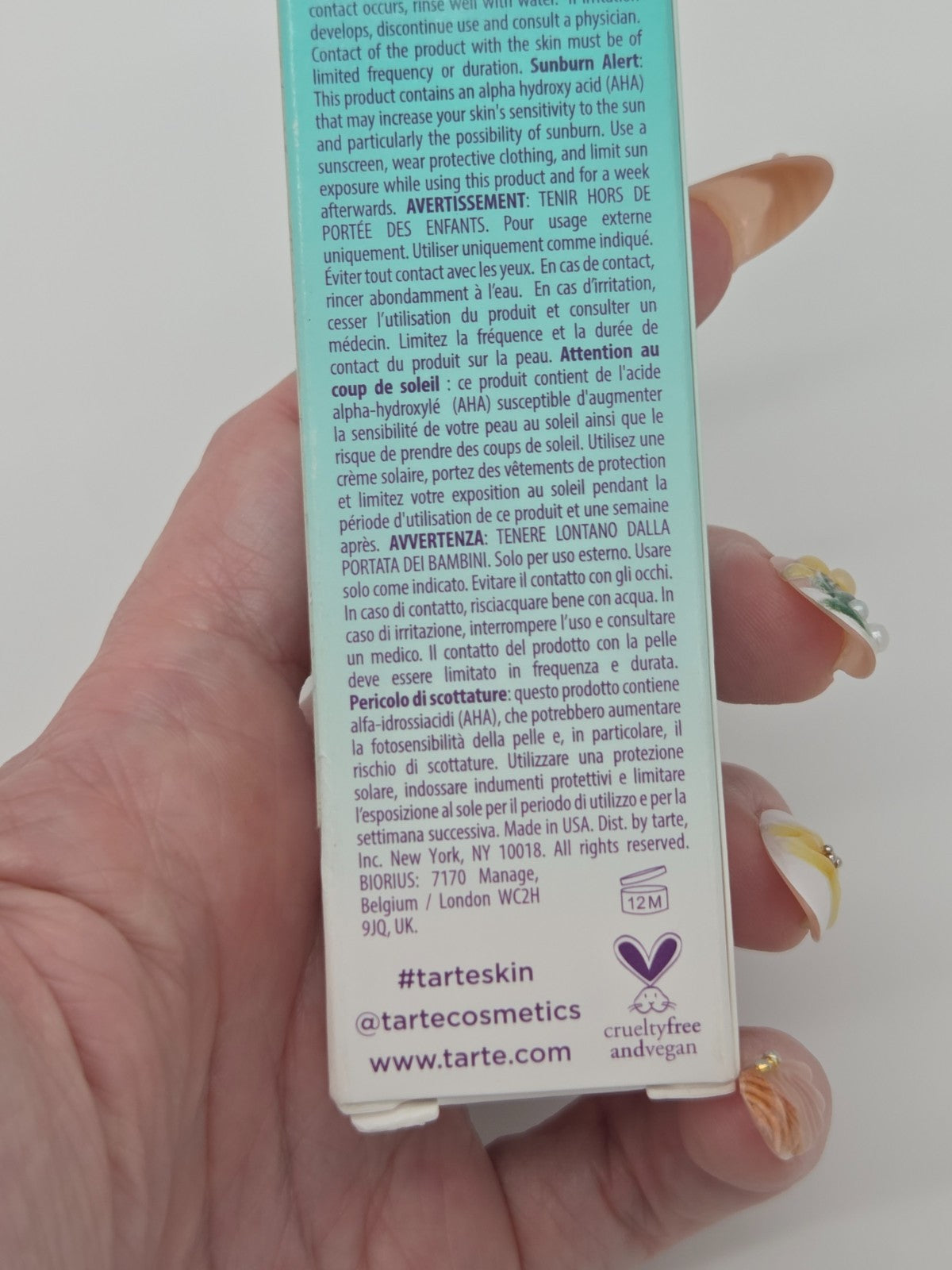 Tarte Glycolic Lactic Acid Brightening Serum - 1 Fl oz Facial Exfoliant