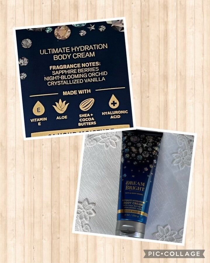 Ultra Shea Body Cream Moisturizer 8 oz - 24 Hr Hydration