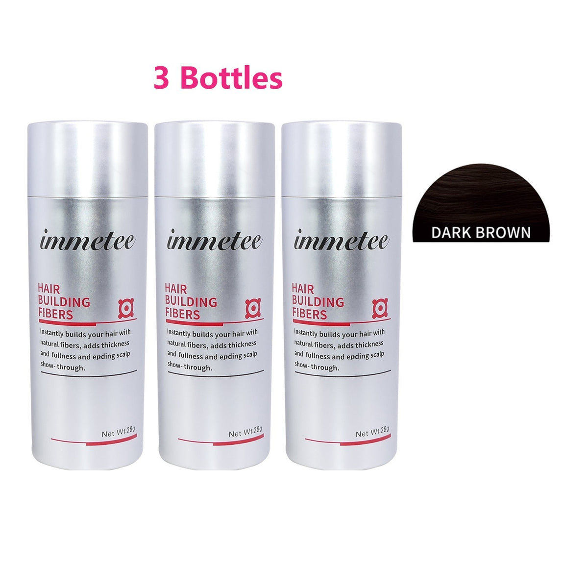 Hair Building Fibers Keratin Powder 28g