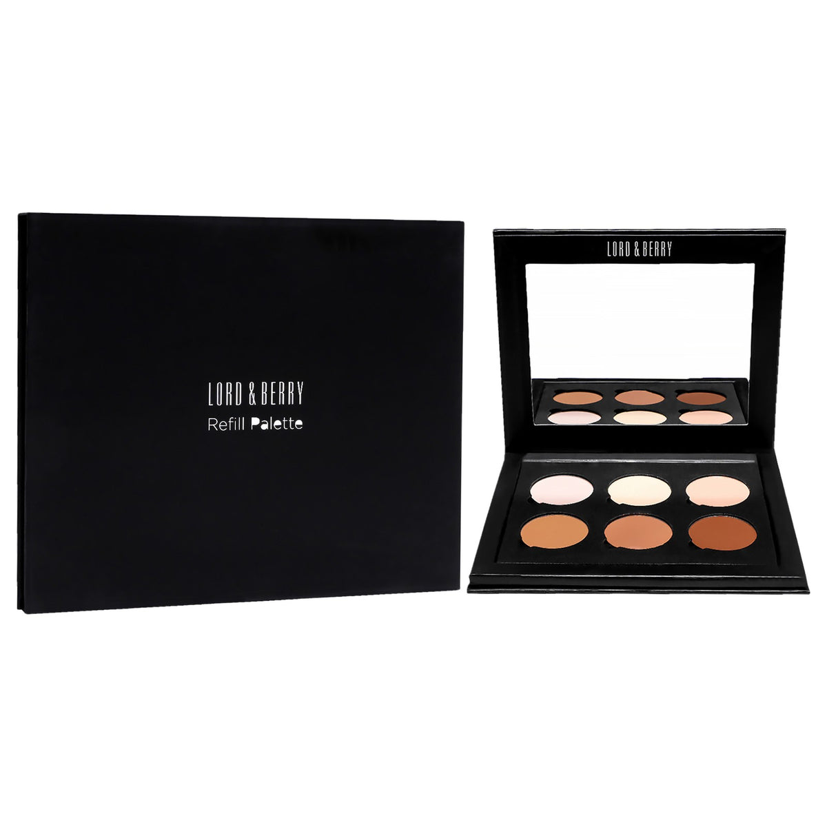 Refillable Contouring Palette for Women - 0.77 oz Makeup Kit with Sculpting Shades