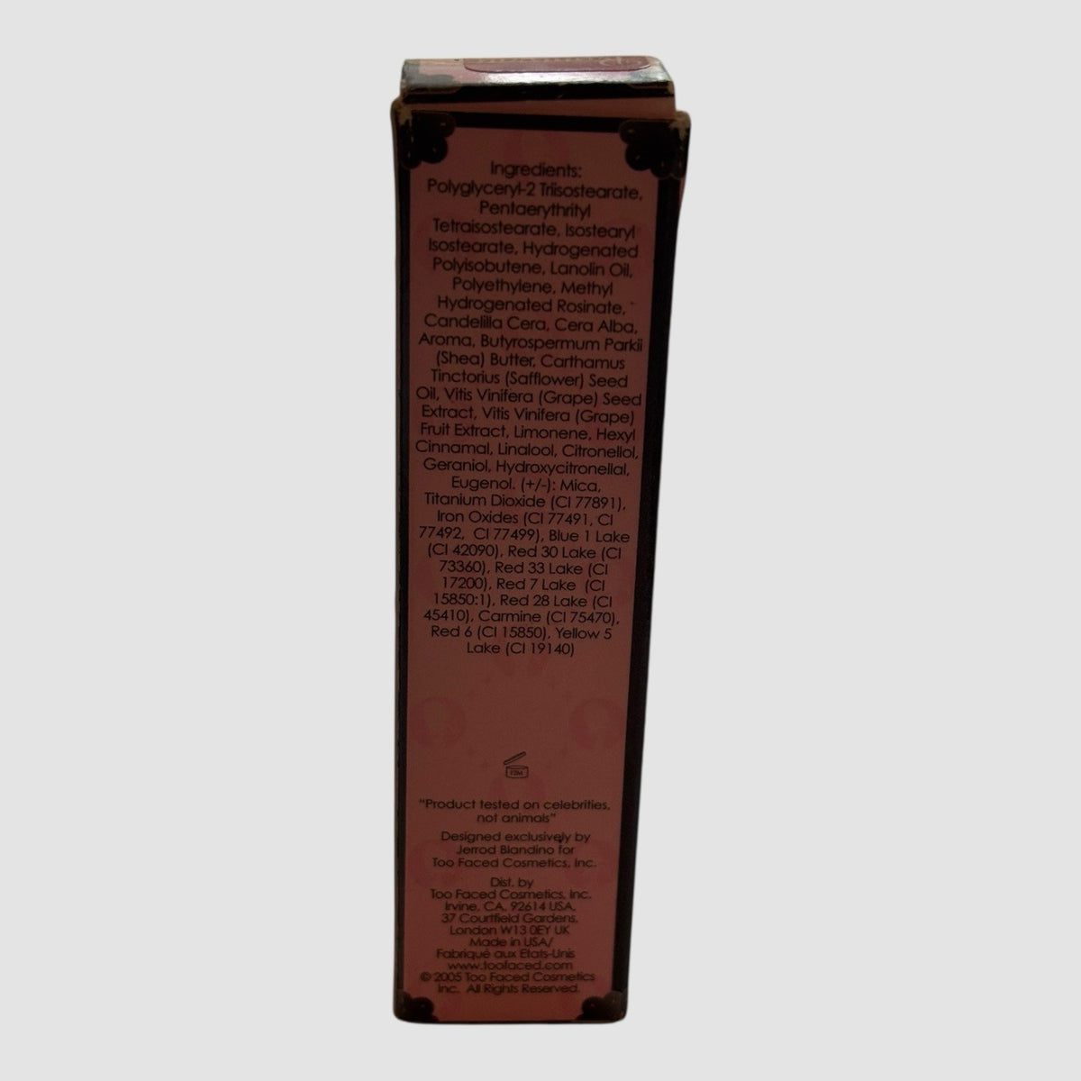 Lipstick in Runway Red - Champagne-Infused Luxury Lip Color 0.12 oz