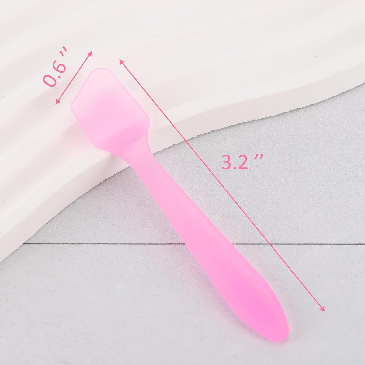 Disposable Cosmetic Spatulas 300 Pack - Small Plastic Makeup Tools