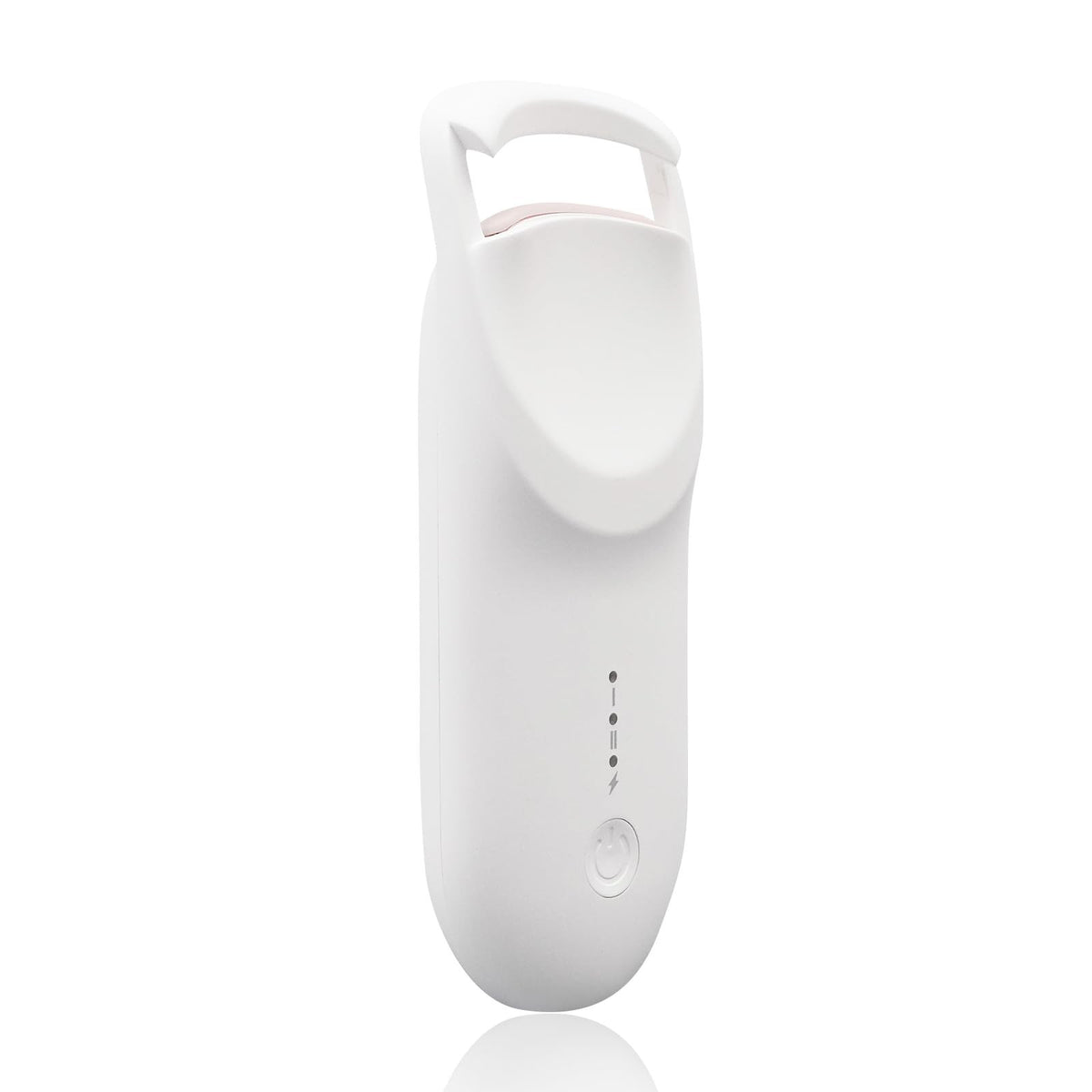Heated Electric Eyelash Curler - 5s Fast Heating, Type-C Rechargeable, Portable Lash Lift (White)