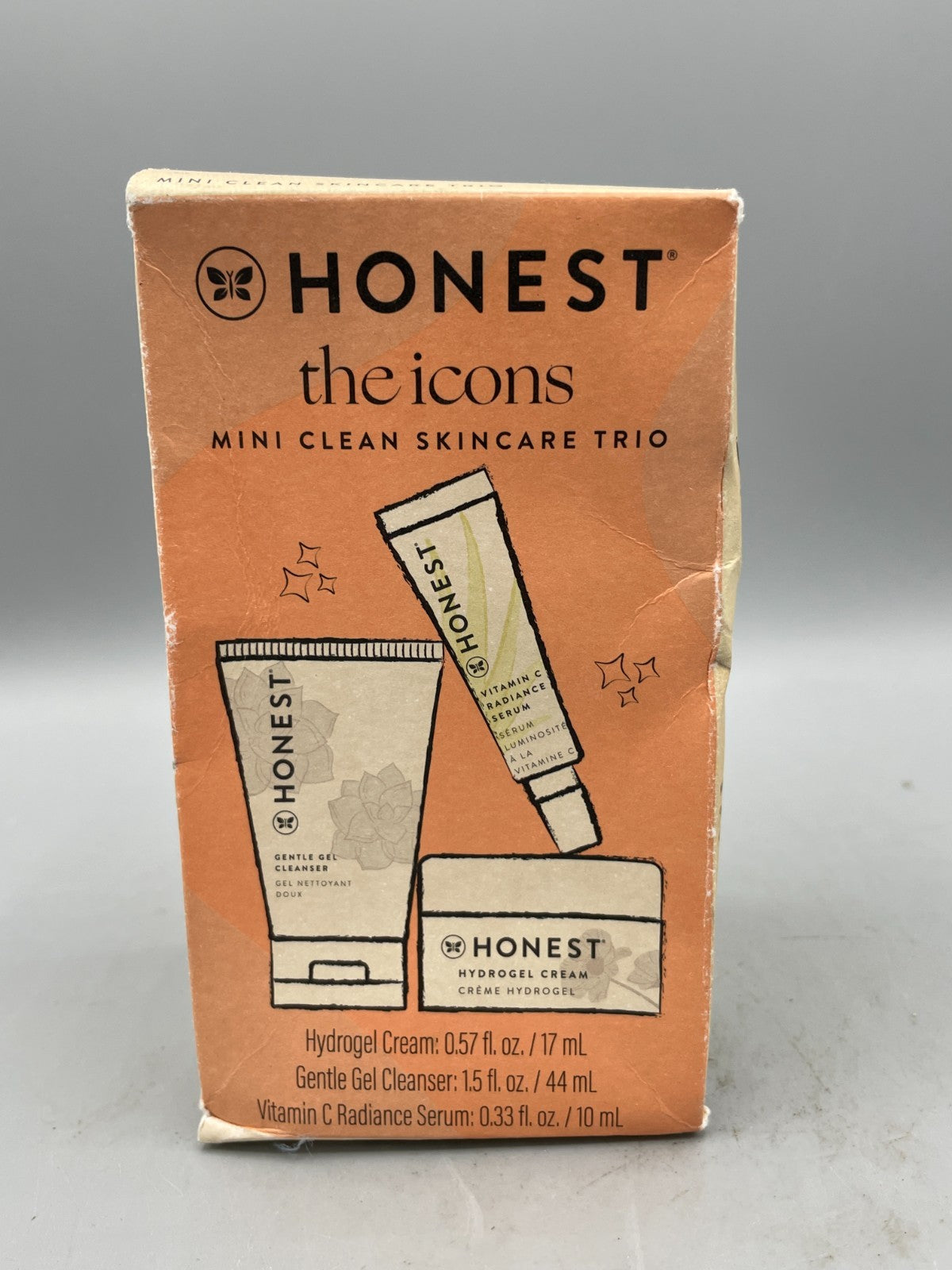 Mini Clean Skincare Set - Honest Beauty The Icons 3-Piece Gift Collection