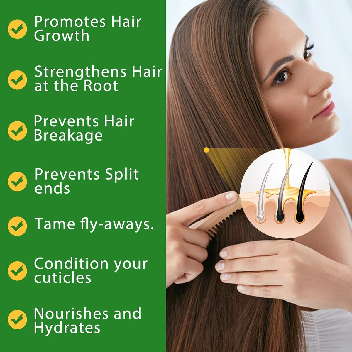 Organic Black Castor Oil for Hair & Skin - 100% Pure Jamaican Virgin Cold Pressed