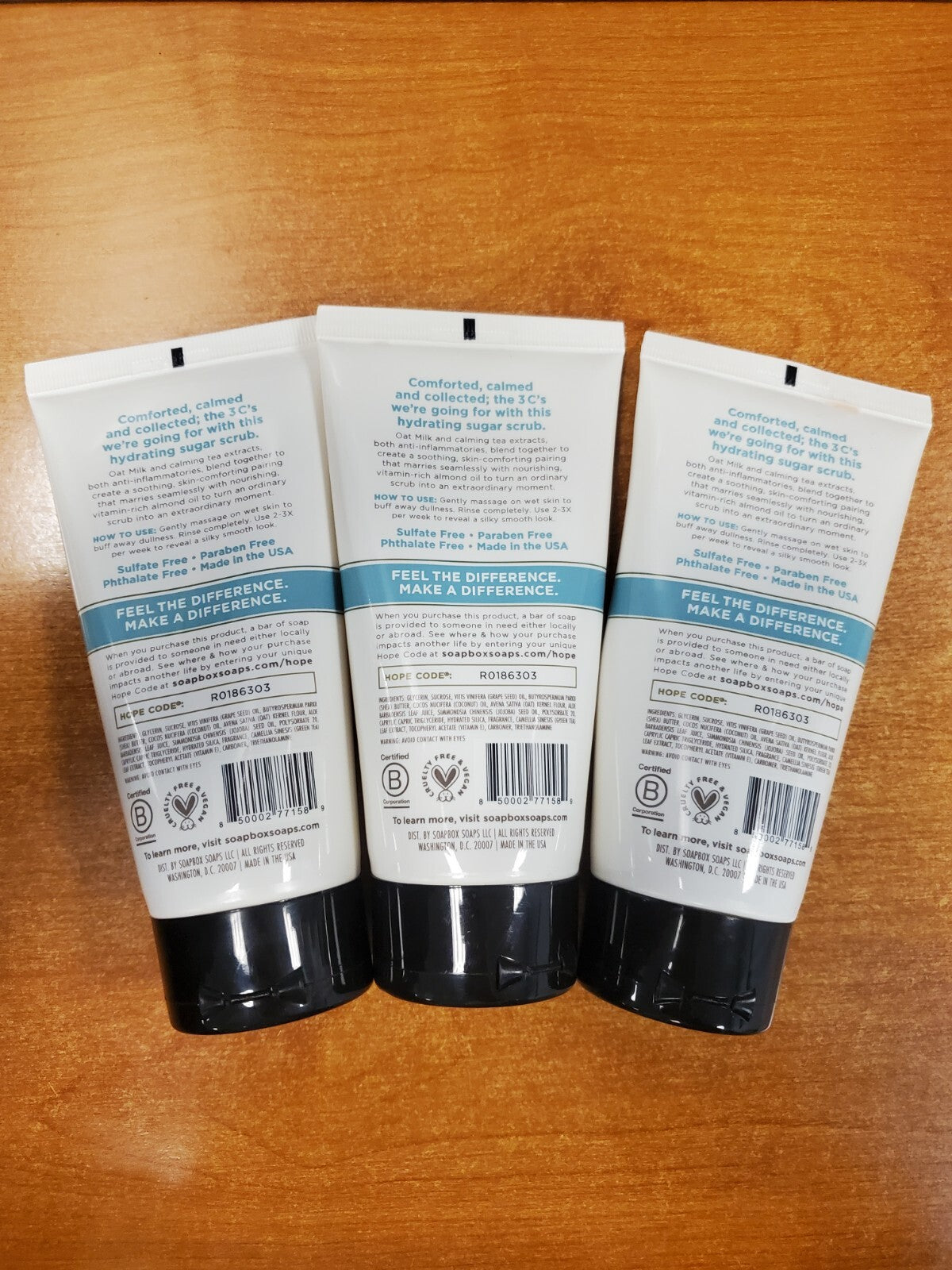 Oat Milk & Chai Body Care Set - 3 Pack