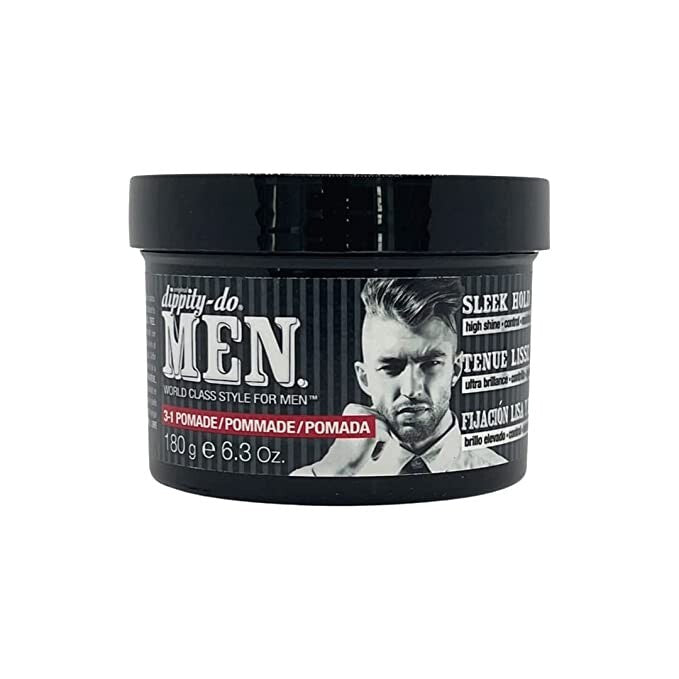 Men's 3-in-1 Hair Pomade - Sleek Hold, High Shine, Moisture Control - 6.3 oz