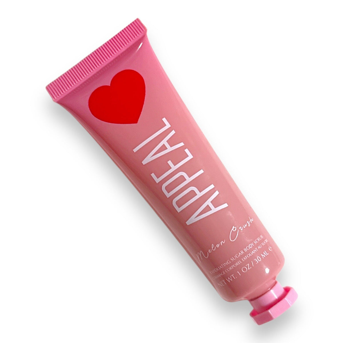 Appeal Cosmetics Melon Crush Exfoliating Sugar Body Scrub 1 oz 30 ml