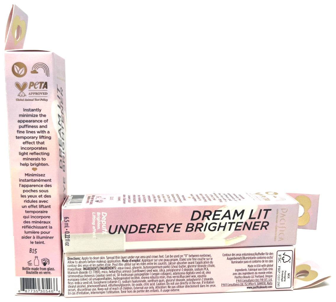 Undereye Brightener Serum 0.22 fl oz Set - Pacifica Dream Lit