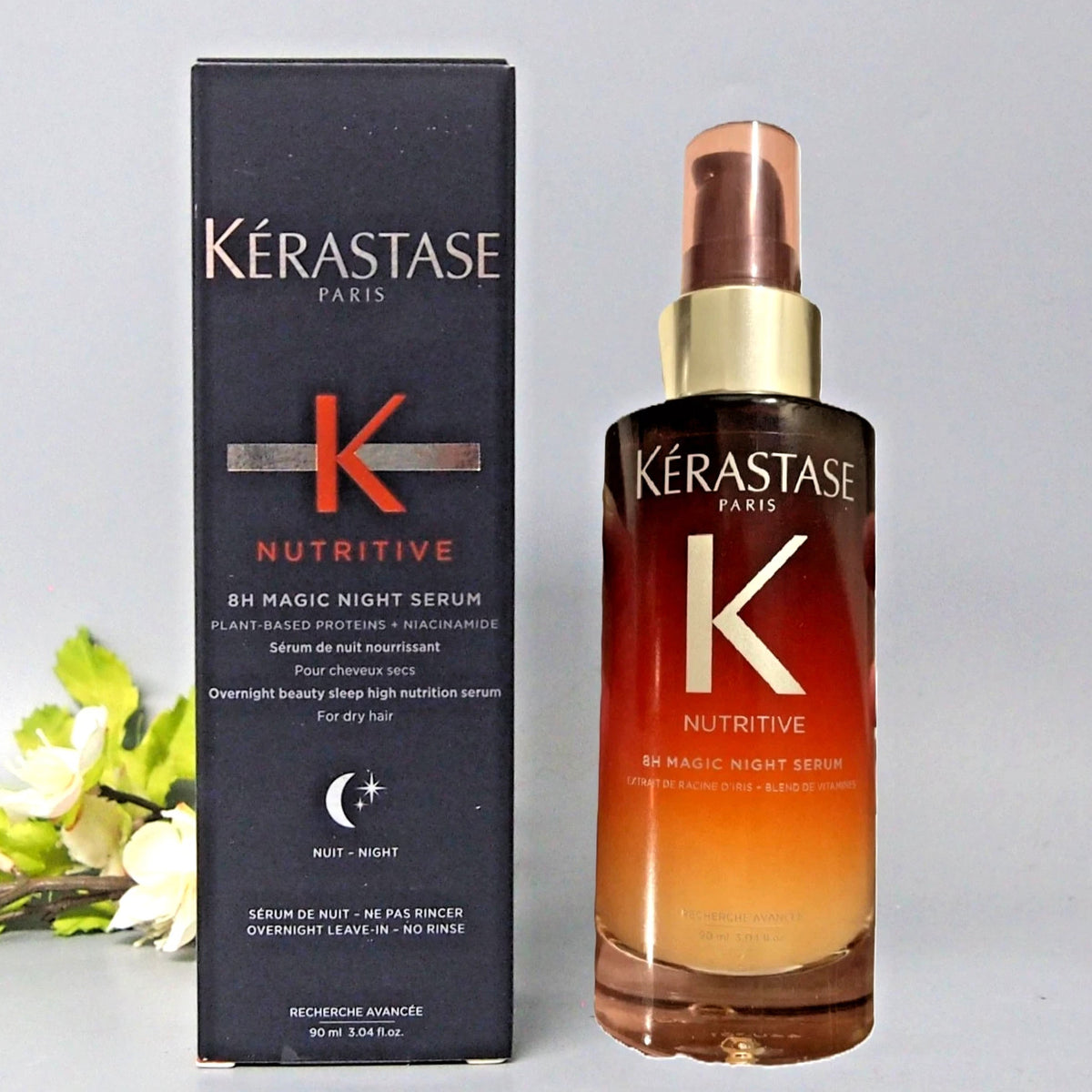 Kerastase Nutritive 8H Night Hair Serum for Dry Hair 90ml / 3.04oz