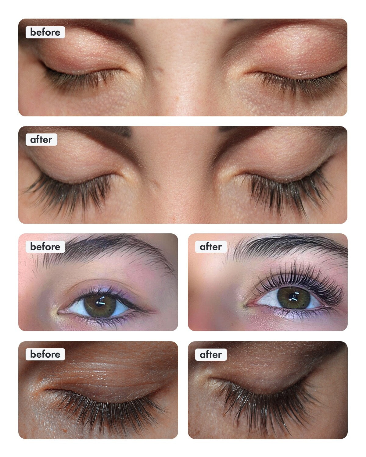 Eyelash and Eyebrow Growth Serum for Longer Thicker Fuller Lashes & Brows 0.1 fl oz