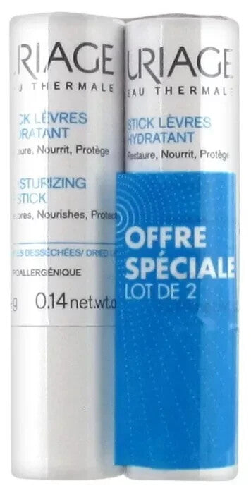 Moisturizing Lip Balm for Damaged Lips - 4 Pack, Nourishing & Hypoallergenic