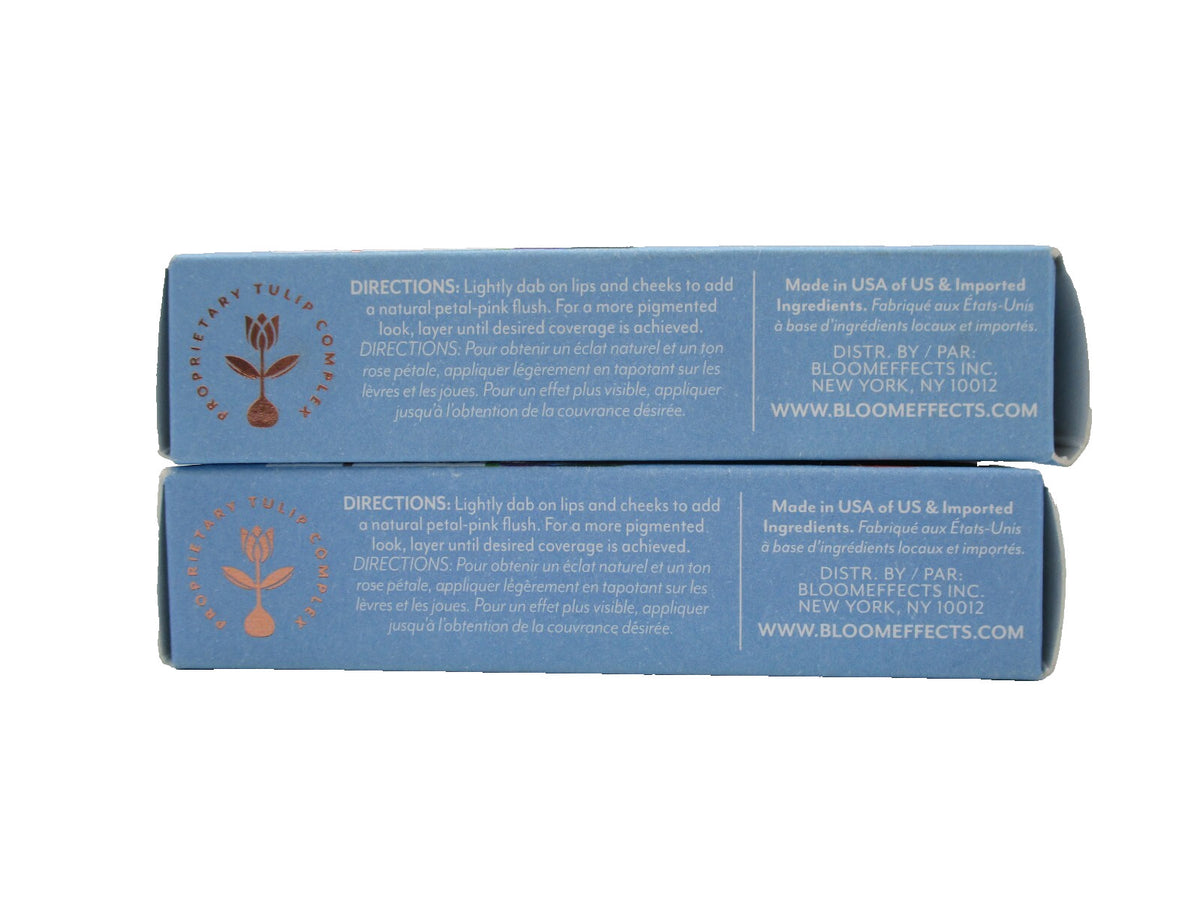 Lip & Cheek Balm Set - Tulip Tulip Tint In Full Bloom, Fragrance-Free, 13ml x 2