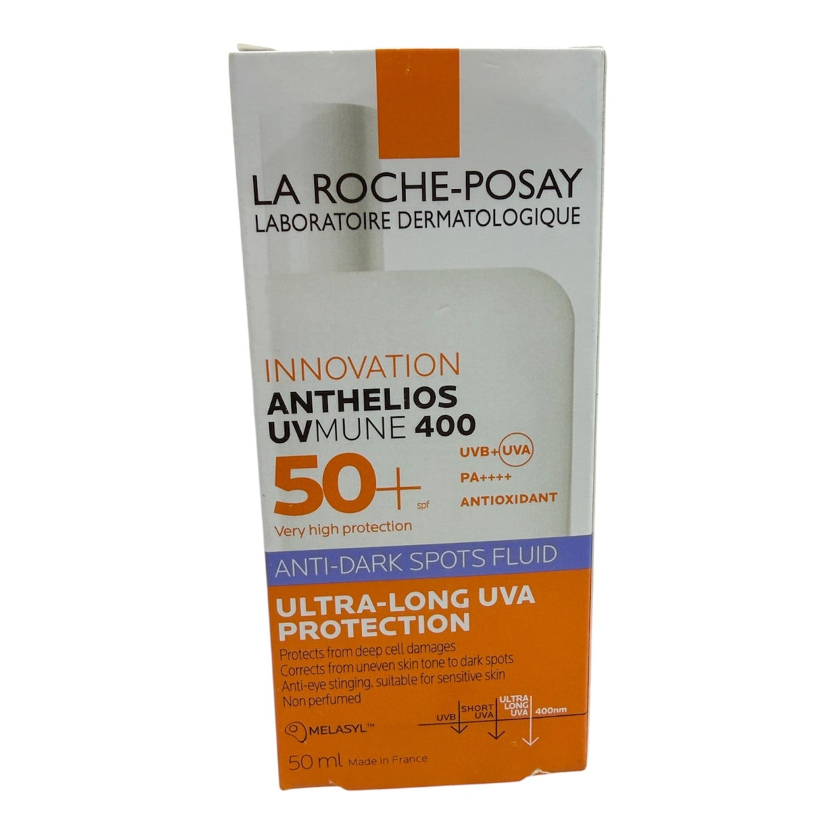 SPF50+ Dark Spot Correcting Sunscreen Fluid for Sensitive Skin 50ml