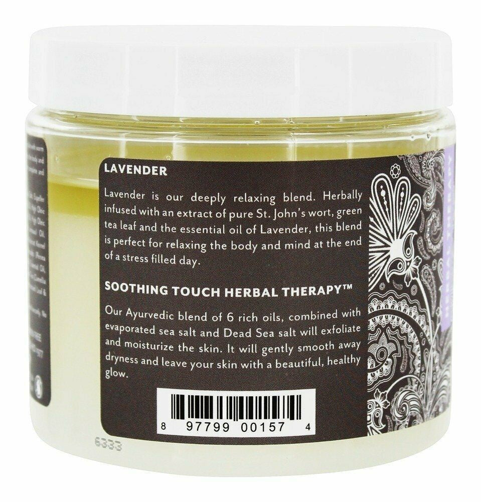 Soothing Touch Herbal Therapy Exfoliating Salt Scrub Calming Lavender