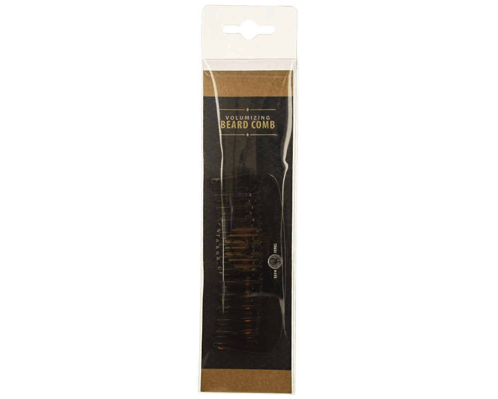 Beard Comb for Detangling and Conditioning - Pocket-Sized Wide-Tooth Design
