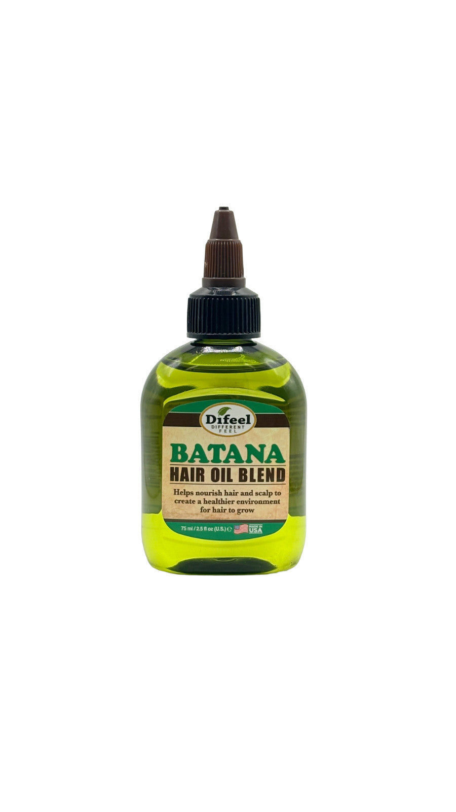 Natural Hair Oil for Nourishment & Growth - 2.5oz Pack of 2