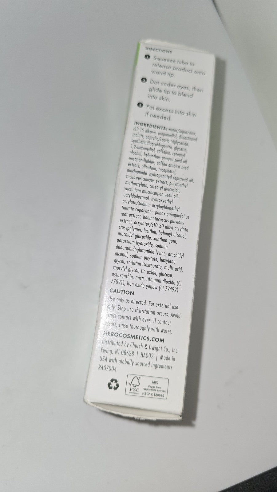 Brightening Eye Cream Set with Niacinamide & Caffeine - 2 Pack 0.50 oz