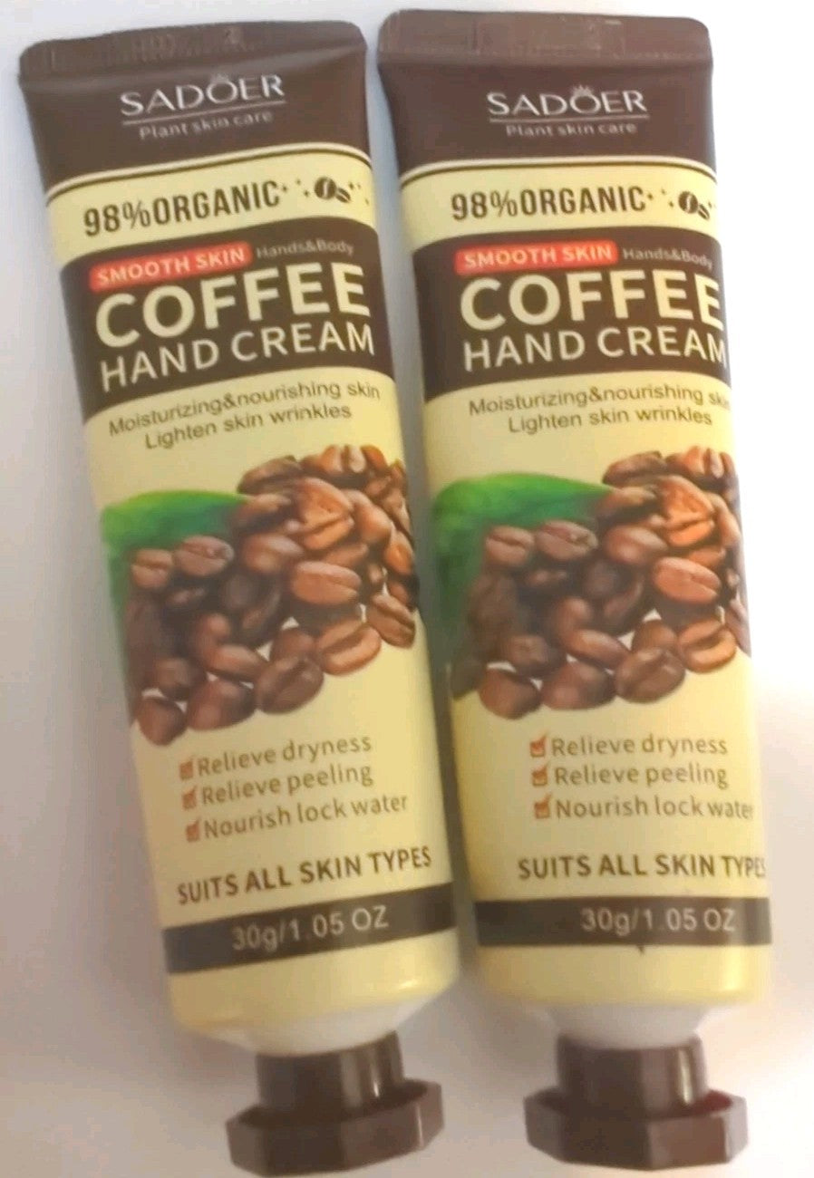 Moisturizing Whitening Hand Creams - Nourishing Coffee Hand Care Set x2