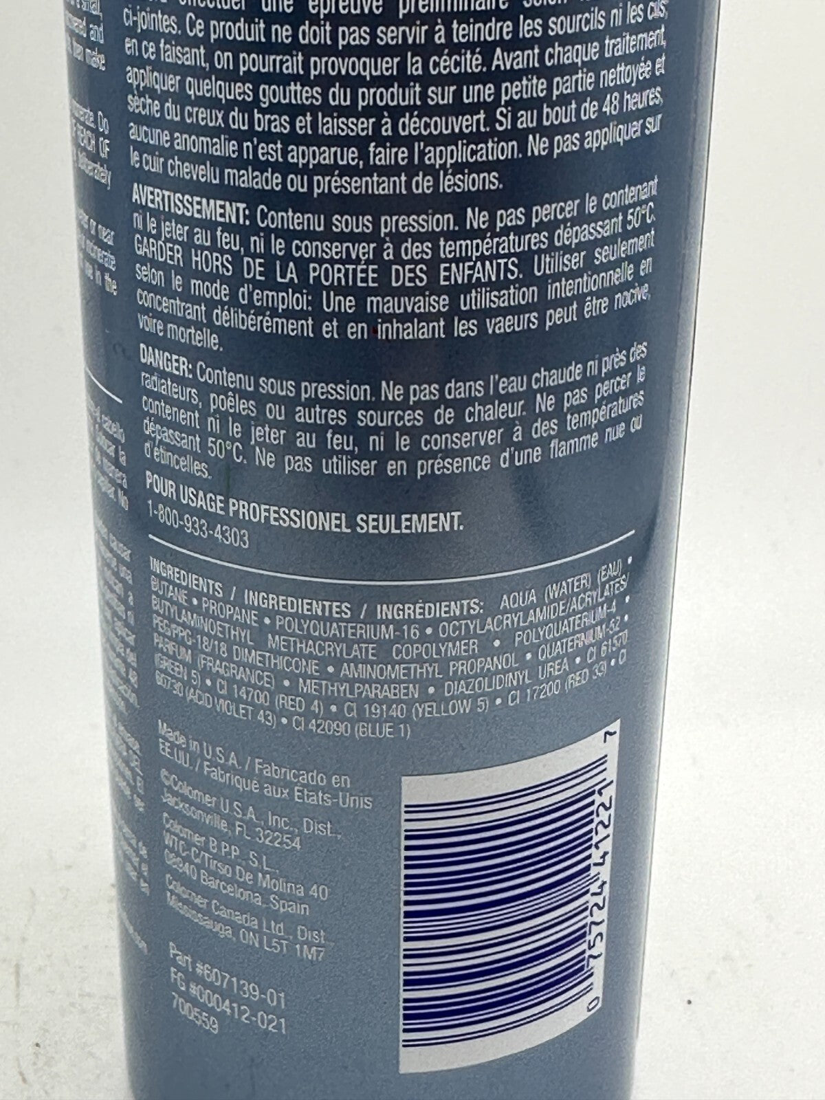 Roux Fanci Full Color Styling Mousse #21 Plush Brown 6fl oz