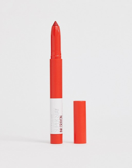 Maybelline Super Stay Ink Crayon Lip Color Set - Assorted Shades, 1.2g