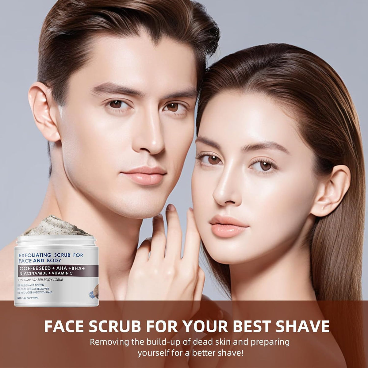 Bump Eraser Body Scrub 10 AHA BHA Exfoliating Treatment for Ingrown